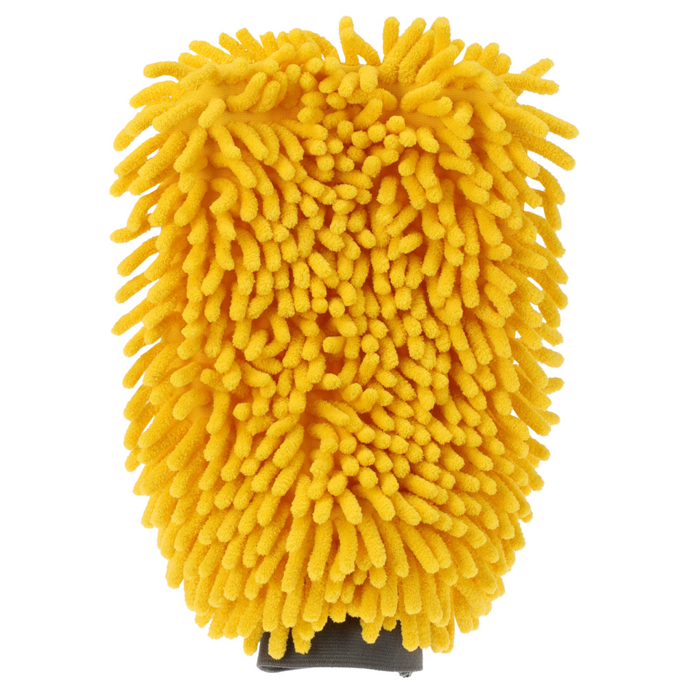 Shell Mikrofaser-Waschhandschuh 2in1
