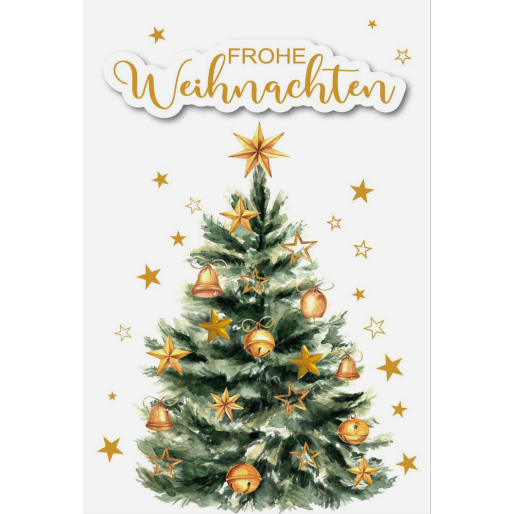 Weihnachtskarte Handmade aufklappbar mit Umschlag image number 15