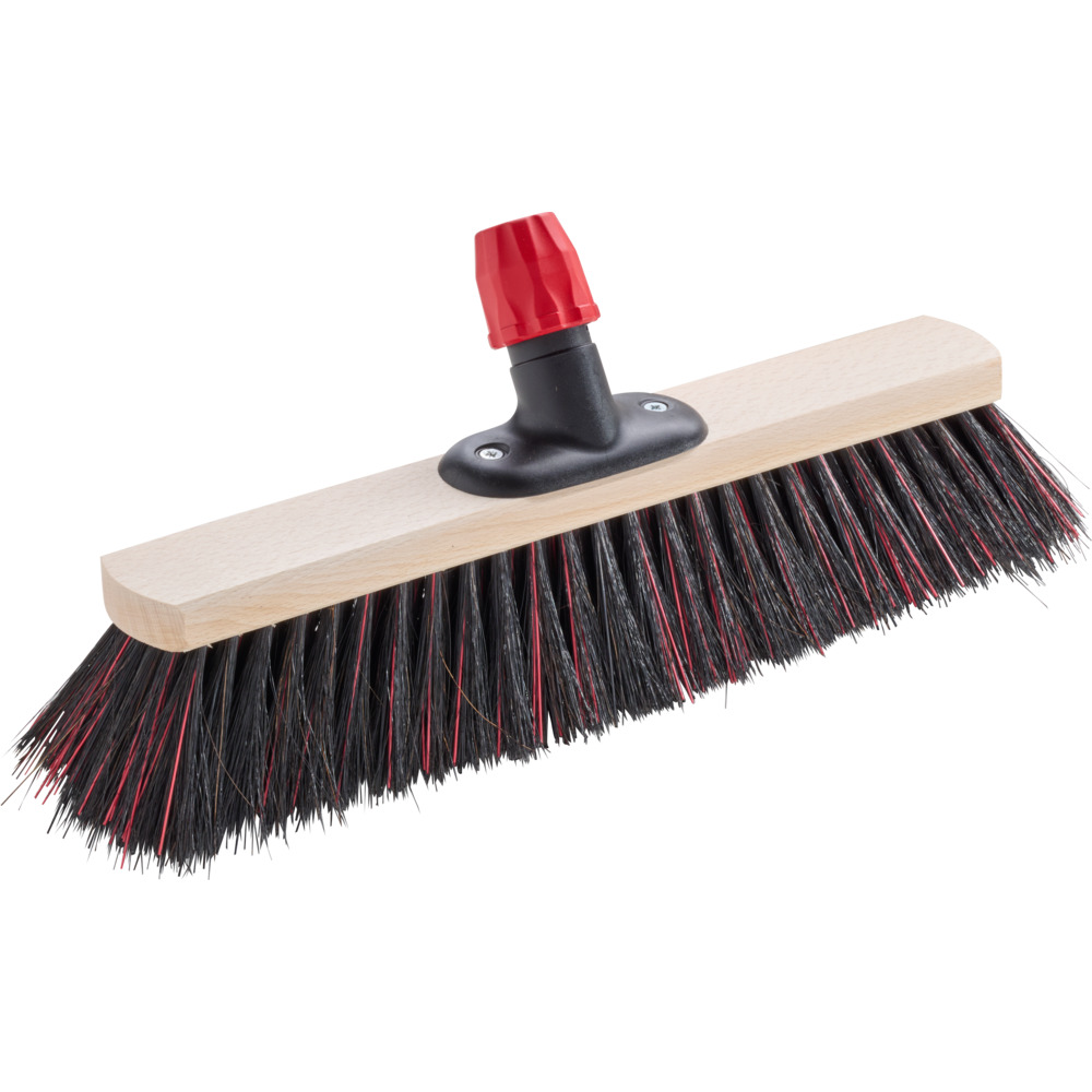 Werkstatt-/Garagenbesen 40cm schwarz/rot Arenga/Elaston image number 0