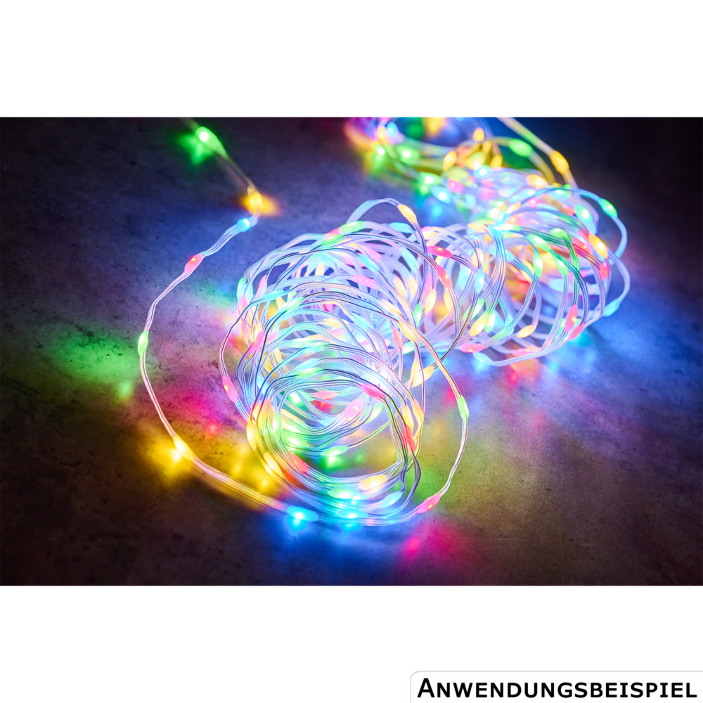 LED Solar Lichterkette 240 LEDs, 2-fach sortiert image number 2