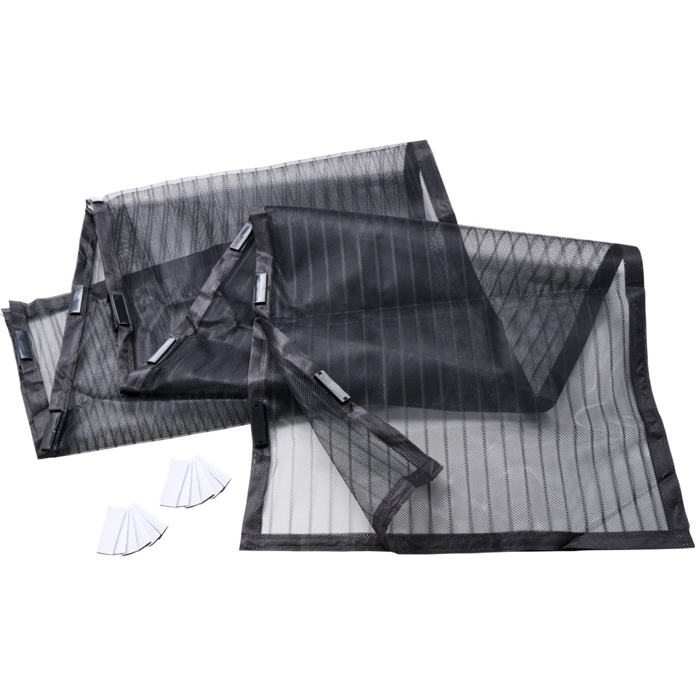 Fliegenvorhang Magnet für Türen 100 x 210 cm schwarz image number 1