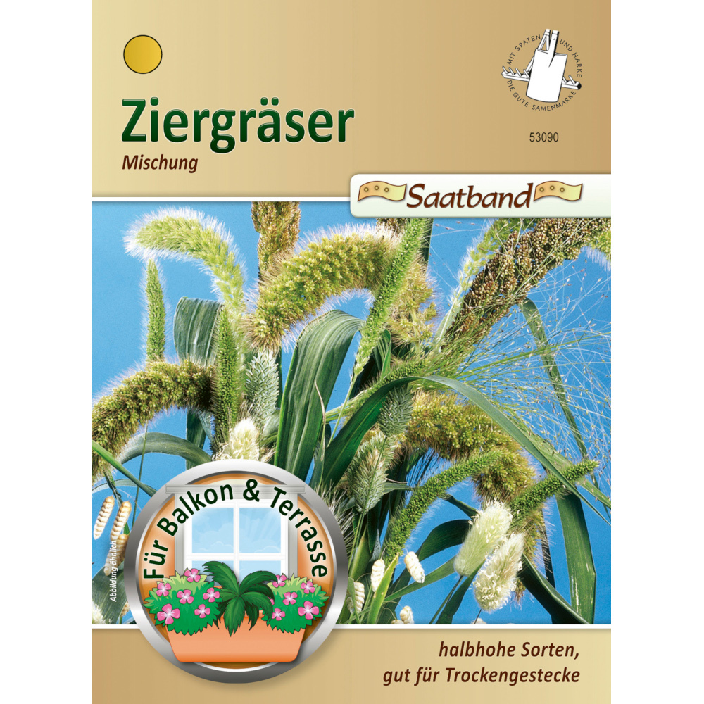 Saatband Ziergräser Mix ca. 2 laufende Meter image number 0