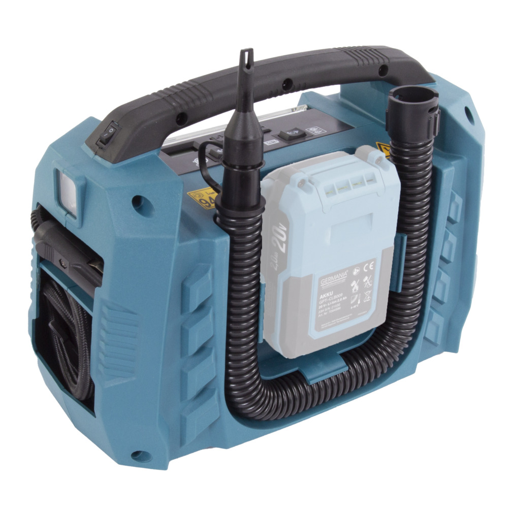 GERMANIA® Plattform 2.0 Akkukompressor 20V image number 3