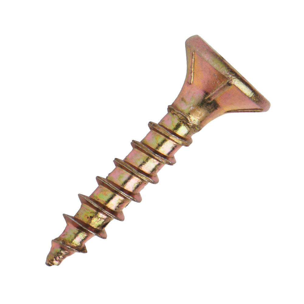Spanplattenschraube 4,0x20 mm PZ 1kg FISHBULL-Pack Senkkopf Vollgewinde Kreuzschlitz image number 1