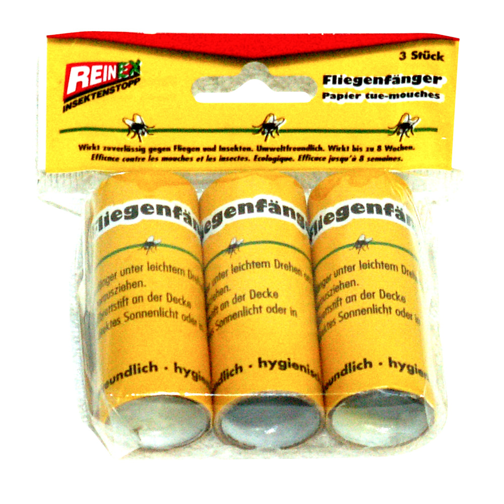 Fliegenfänger 3er Pack image number 0