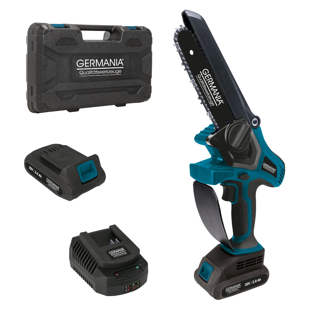 GERMANIA® Plattform Akku-Gehölzschneider-Set 20V
