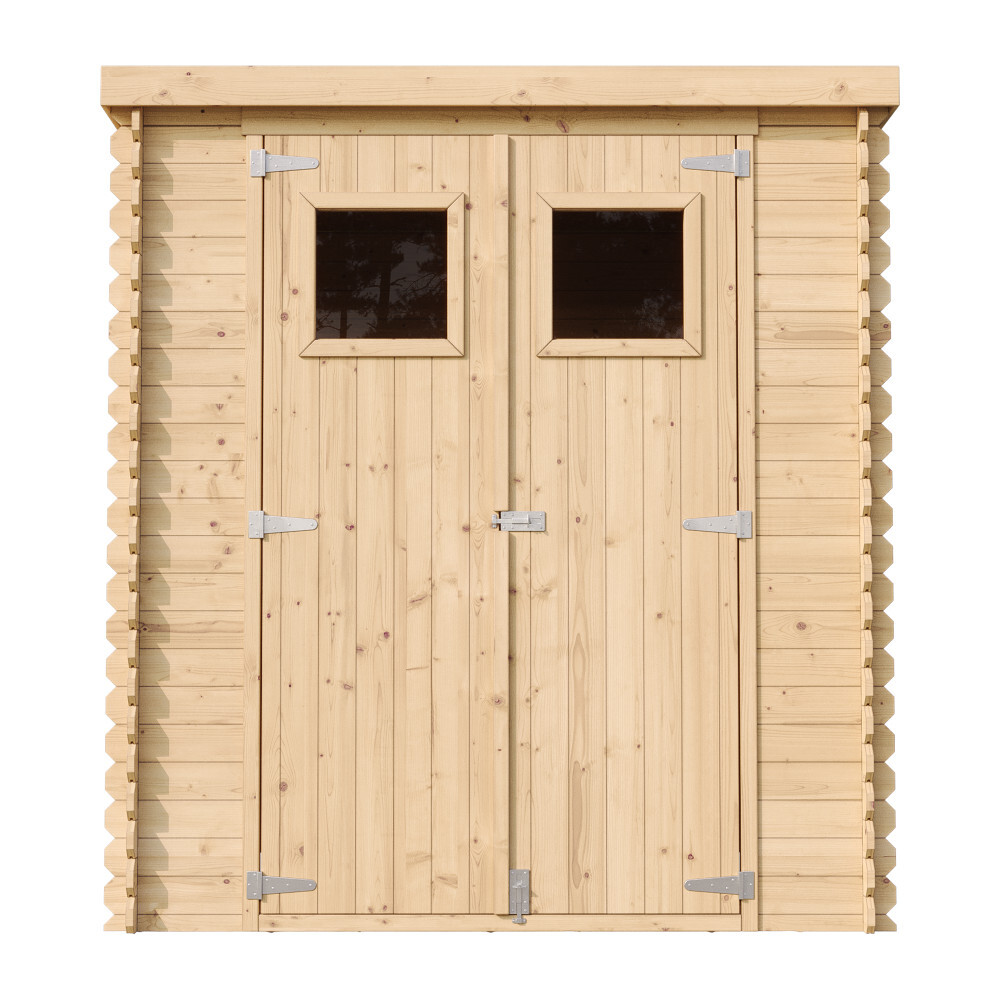 Timbela Geräteschuppen aus Holz 200 x 200 cm