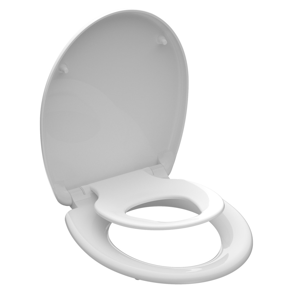 WC Sitz Family Duroplast Absenkautomatik weiß image number 1