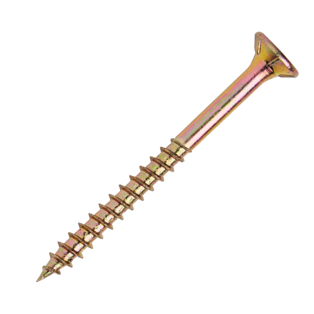 Spanplattenschraube 3,5x40 mm PZ 1kg FISHBULL-Pack Senkkopf Teilgewinde Kreuzschlitz image number 1