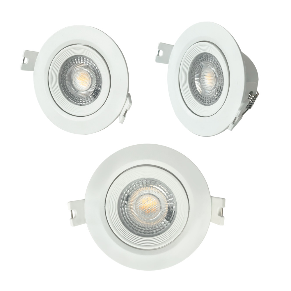 LED-Einbaustrahler LUXULA 5W - 450 lm - 38° dimmbar im 3er Pack image number 0
