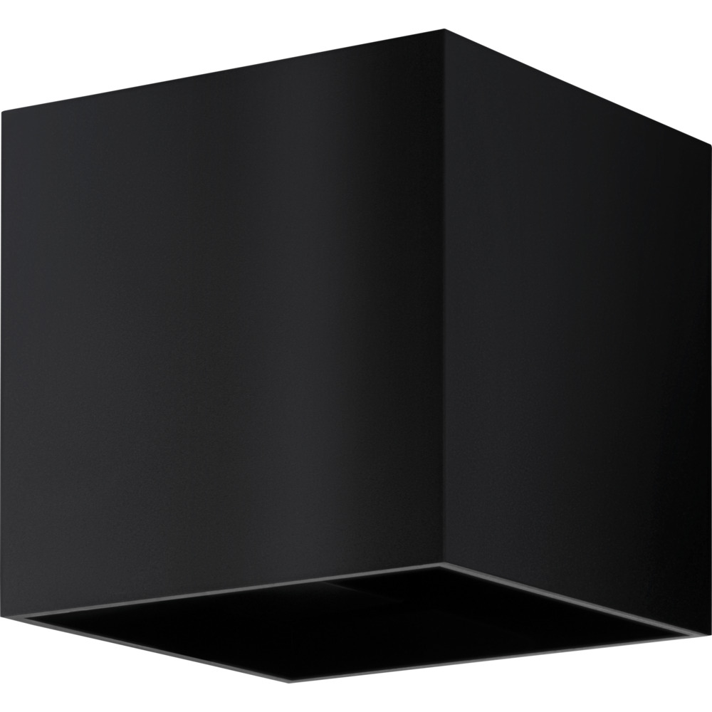 LED-Wandleuchte Barcarola-E 10 cm x 10,5 cm IP44 schwarz