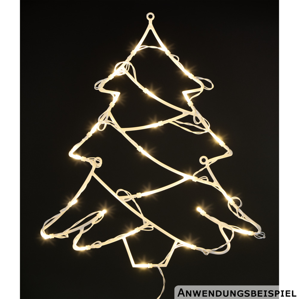 Deko-Weihnachtsfigur batteriebetrieben mit 24 LEDs image number 4