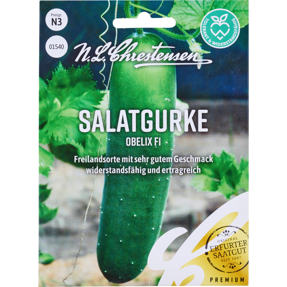 Saatgut Freilandsalatgurke Obelix ertragreich image number 0