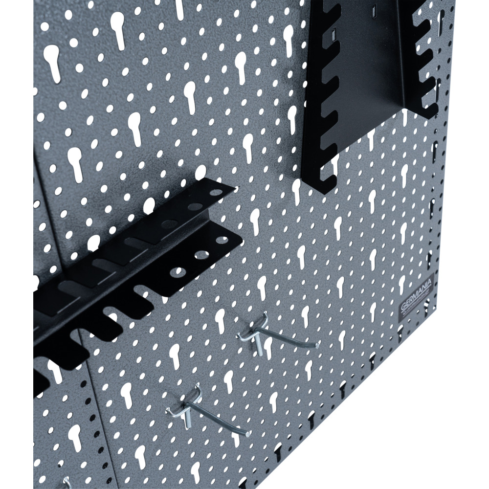 GERMANIA® Lochwand 3-teilig mit Hakensortiment aus Stahlblech image number 3