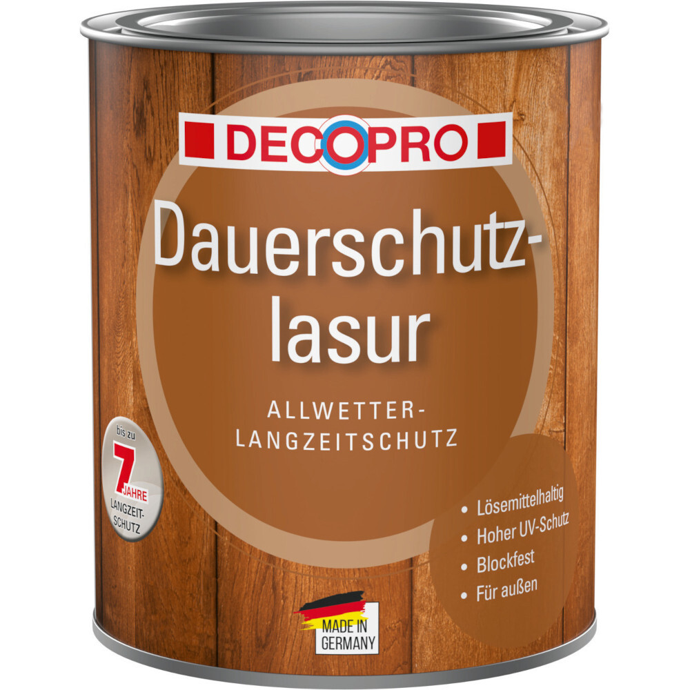 DecoPro Dauerschutz-Lasur farblos 2,5 Liter