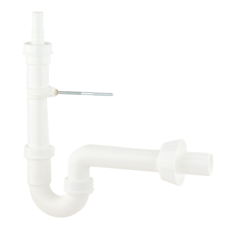 Waschgeräte-Siphon mit 40 mm Ø 1½''auf ¾" Geräteanschluss