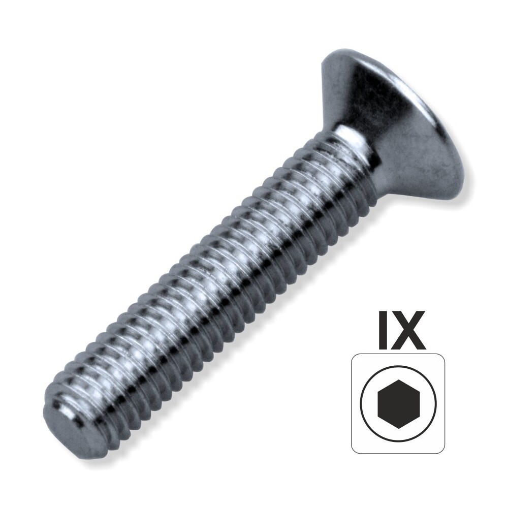 Senkkopfschraube 8x50 mm IX M8