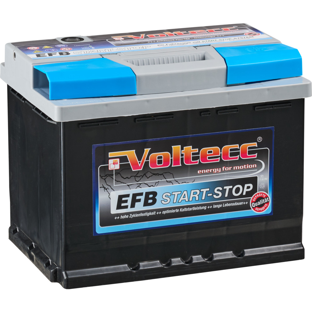 Start-Stop-EFB-Kfz-Starterbatterie 12 V mit 60 Ah