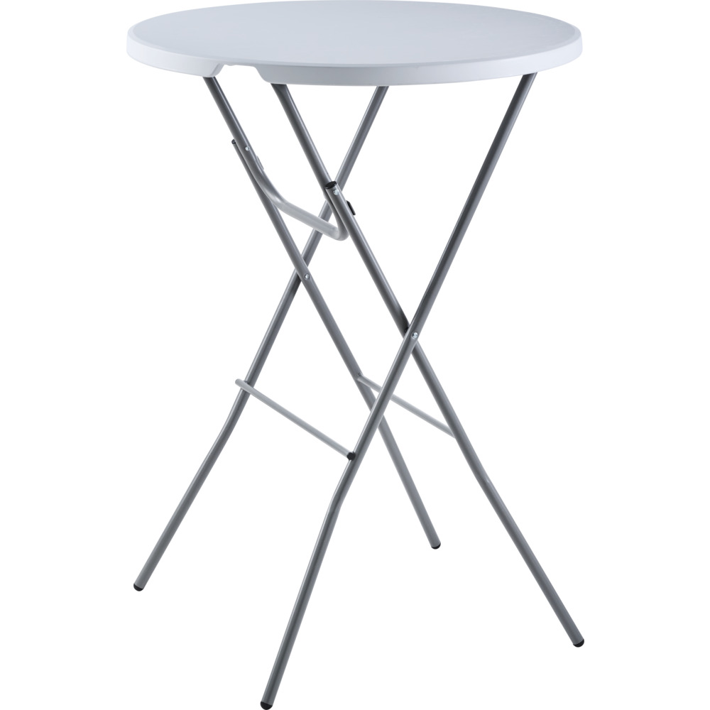 Stehtisch klappbar &Oslash; 80 x 110 cm mit Metallgestell