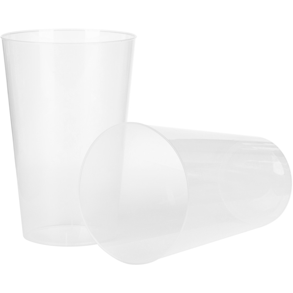 Mehrweg-Trinkbecher 10 Stück klar 0,4 Liter image number 1