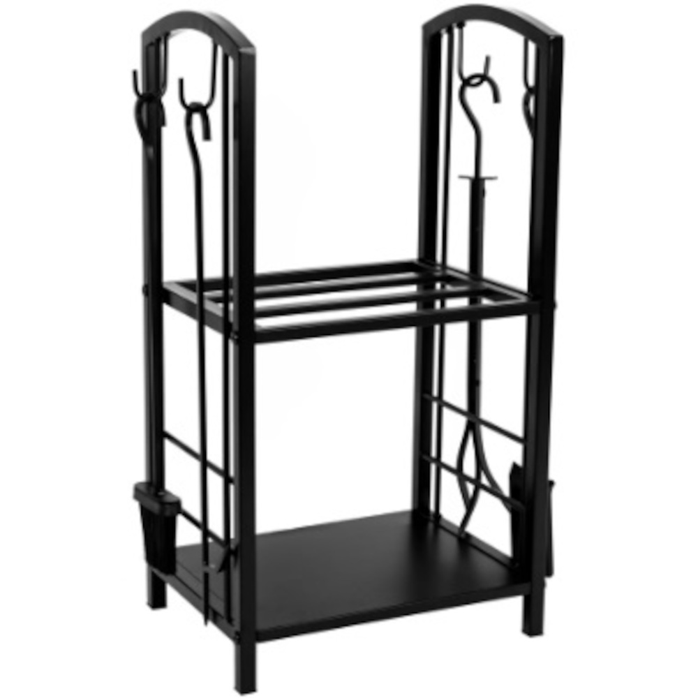 Kaminholzregal ''Eleganz'' inklusive Besteck