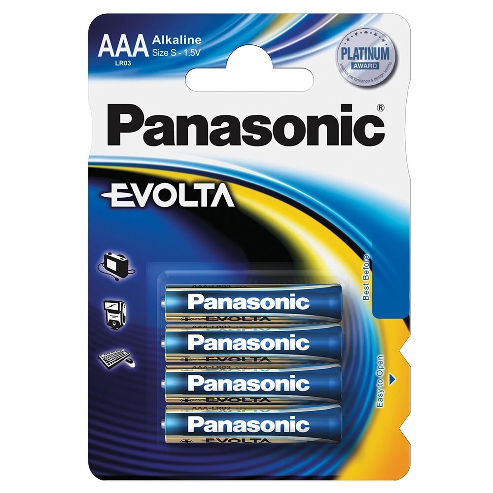Panasonic Evolta LR03-AAA Micro 4er Blister image number 0