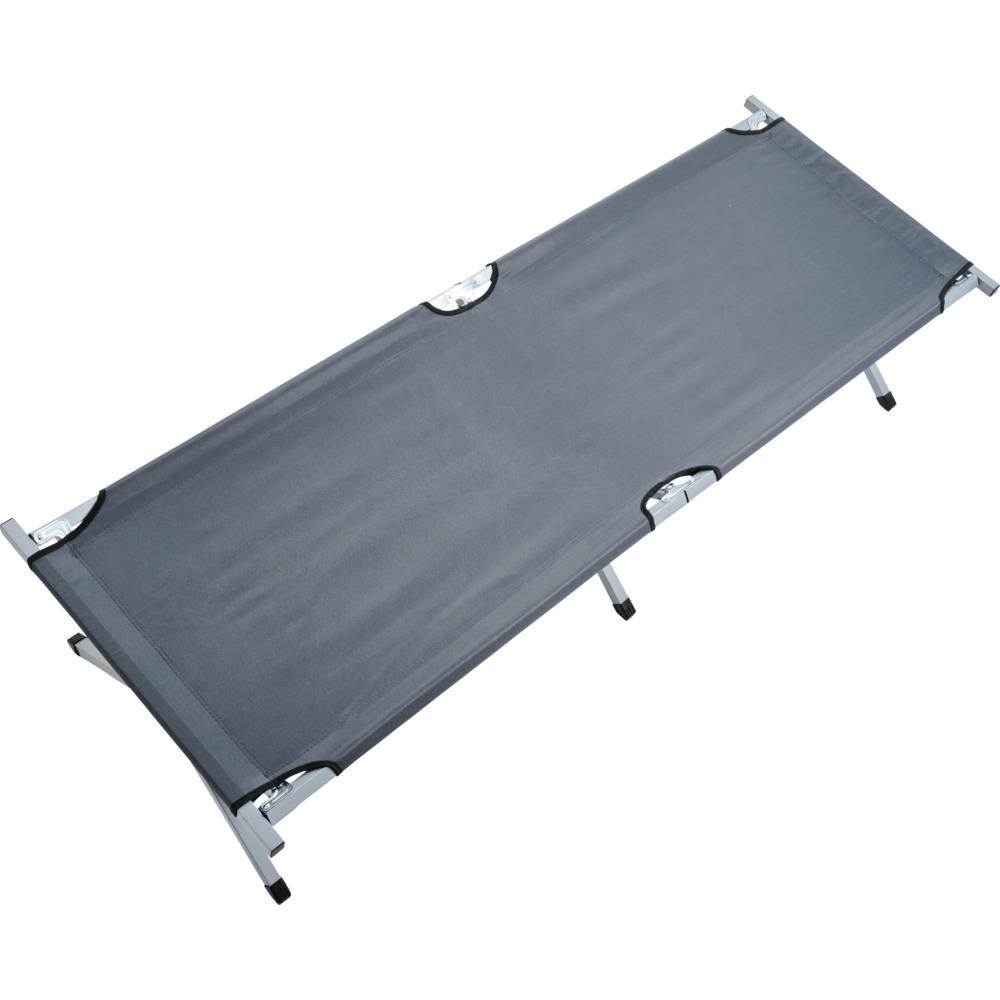 Feldbett 190 x 63 x 42 cm Anthrazit bis 120 kg image number 3