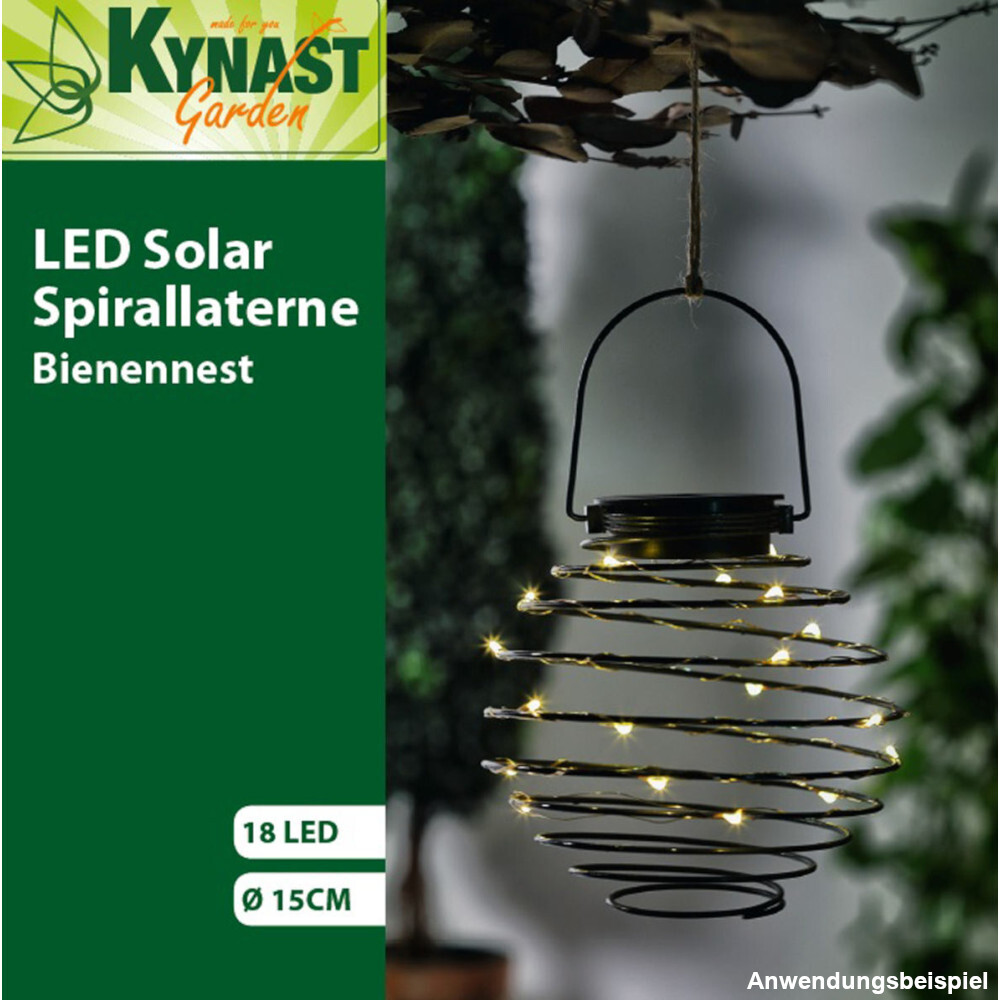 LED Solar Spirallaterne image number 1