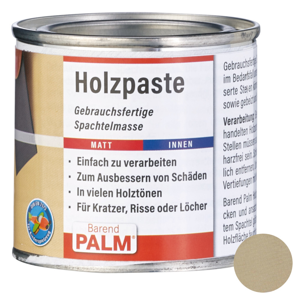 Barend Palm Holzpaste Buche 150 g