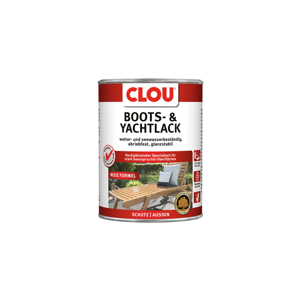 Clou Boots- & Yachtlack 2,5 l
