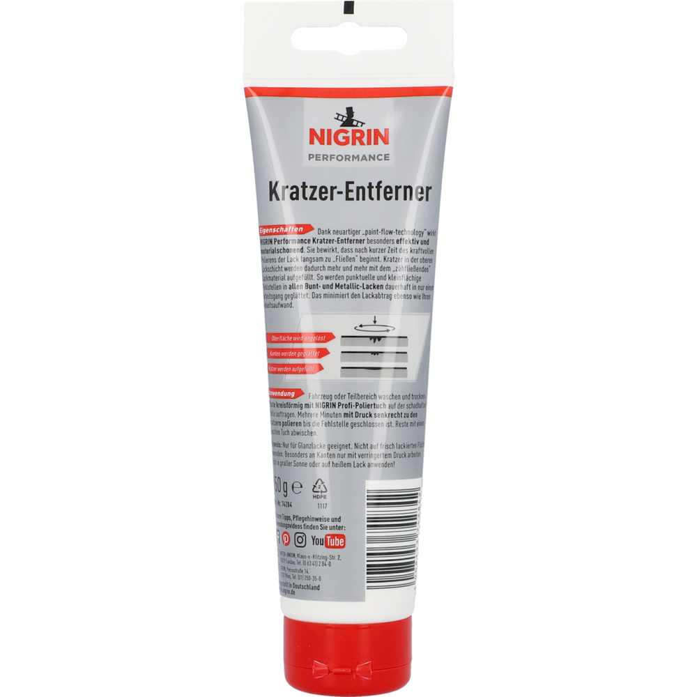 Nigrin Performance Kratzerentferner Politur, 150 g image number 1