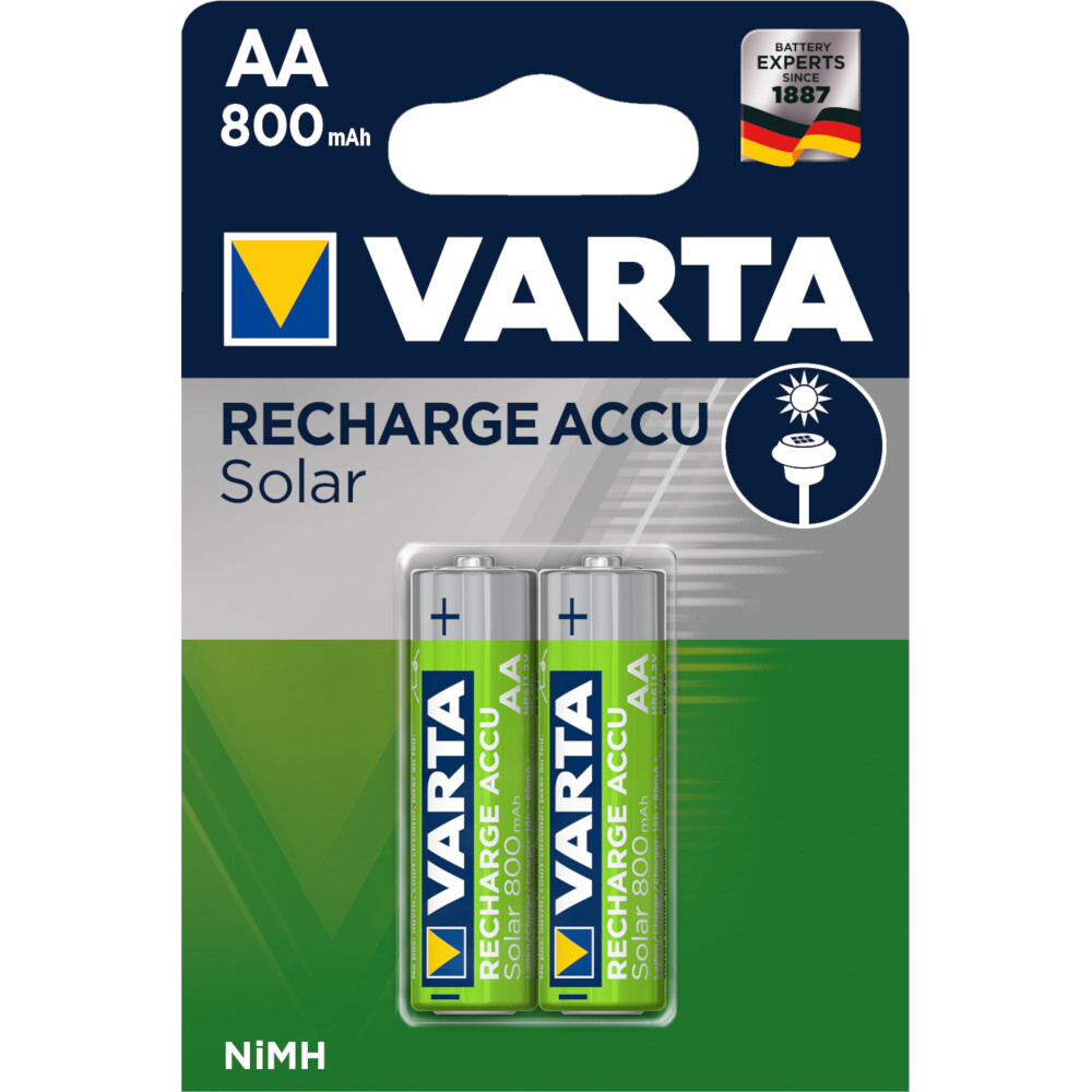 Varta Solar-Akku AA Mignon 800mAh 56736 image number 0