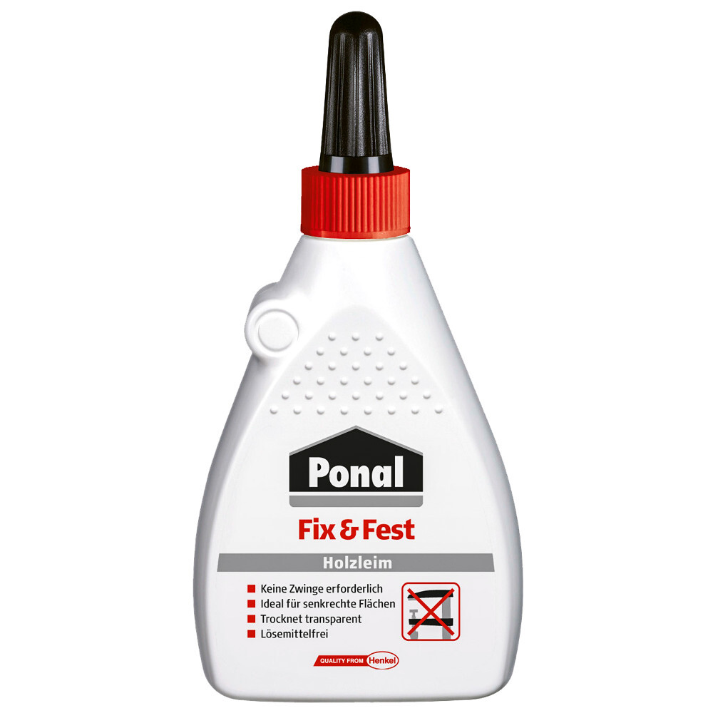 Holzleim "Ponal Fix & Fest" 200 g für Innenbereich mit Soforthaftung