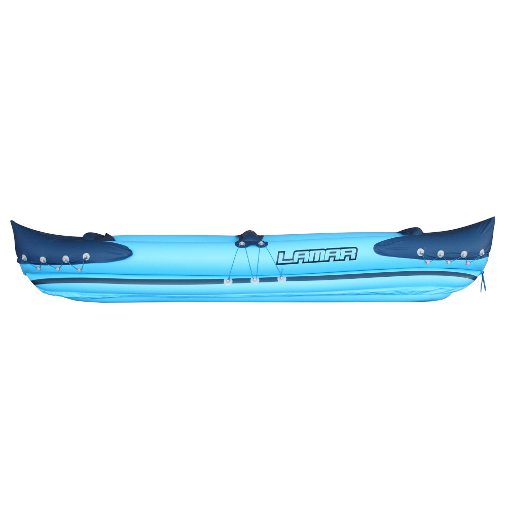 Kajak aufblasbar aus PVC mit Zubehör und Reparaturflicken image number 2
