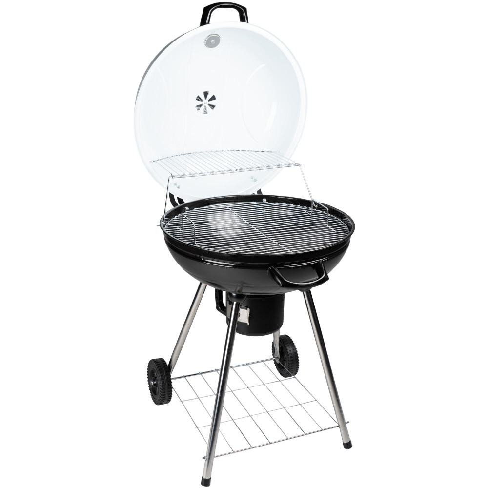 DELUXE Kugelgrill 57 cm weiße Haube image number 1