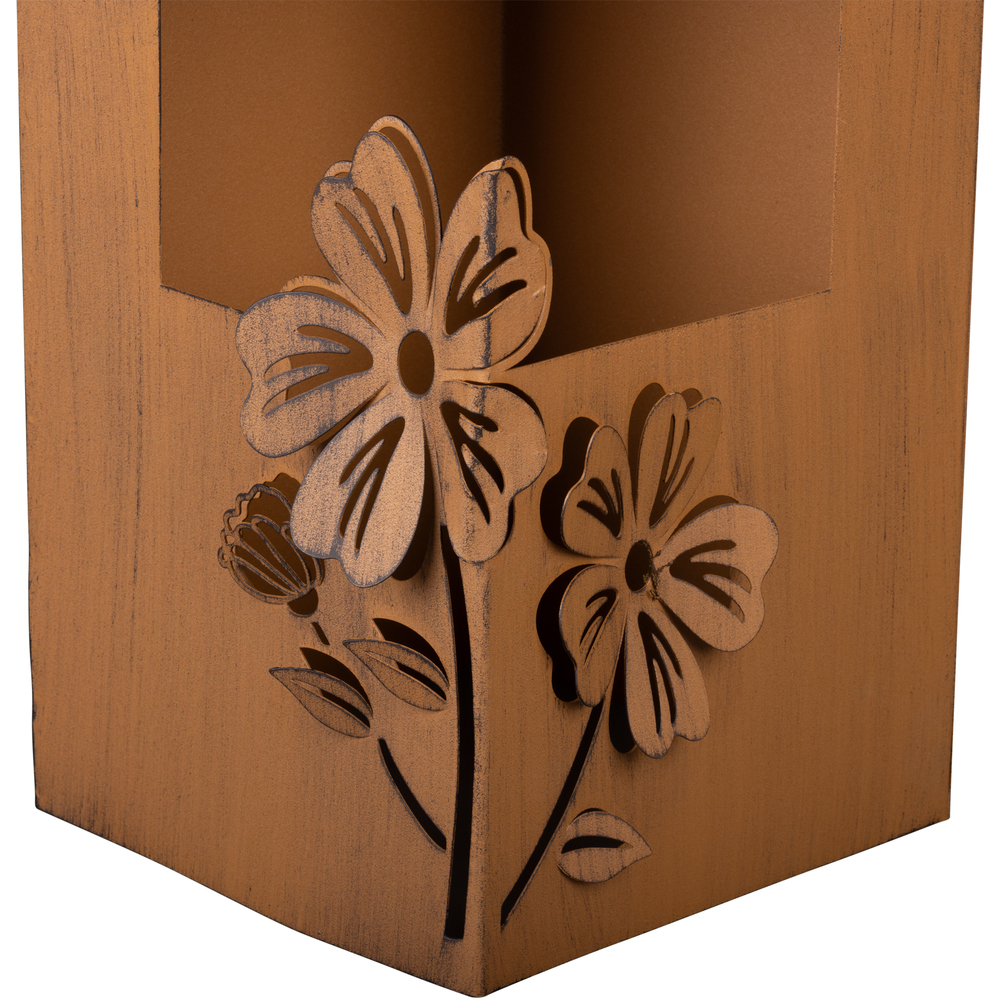 Dekos&auml;ule mit LED-Licht und Pflanzschale image number 3