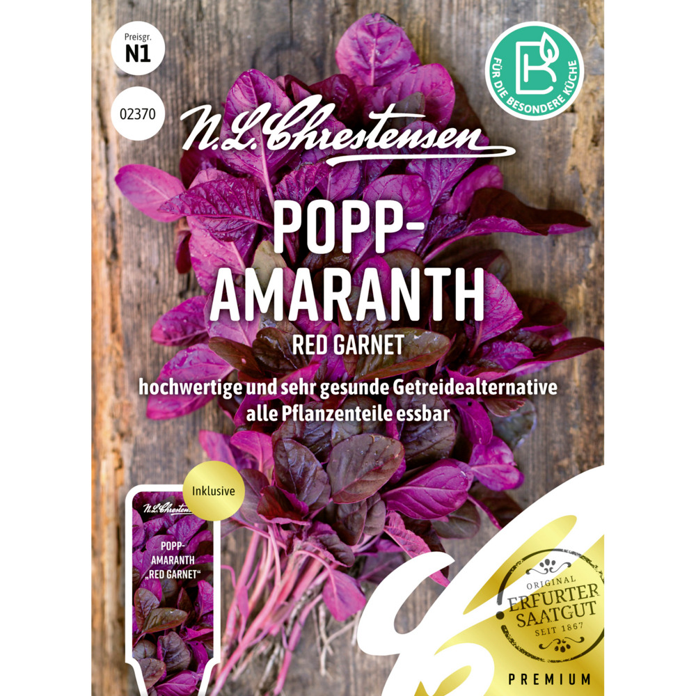 Saatgut Popp Amaranth Red Garnet image number 0