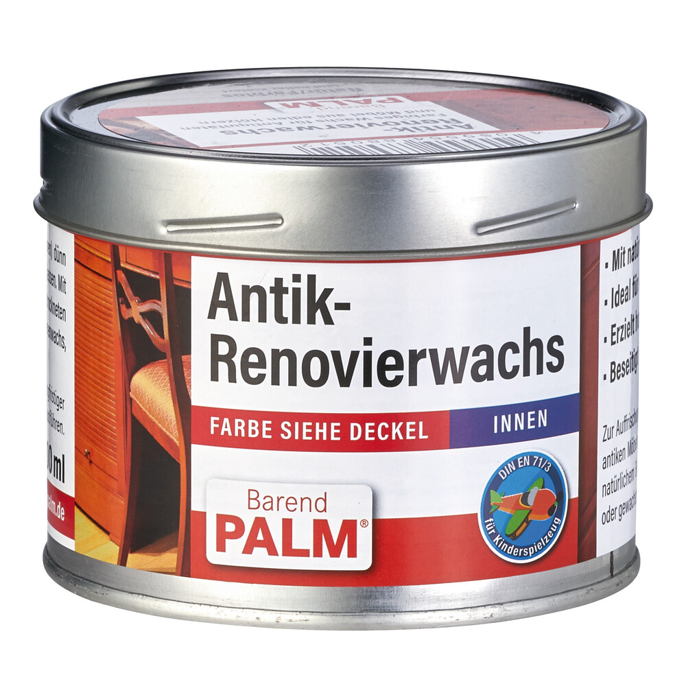 Barend Palm Antik- Renovierwachs farblos 500 ml image number 0