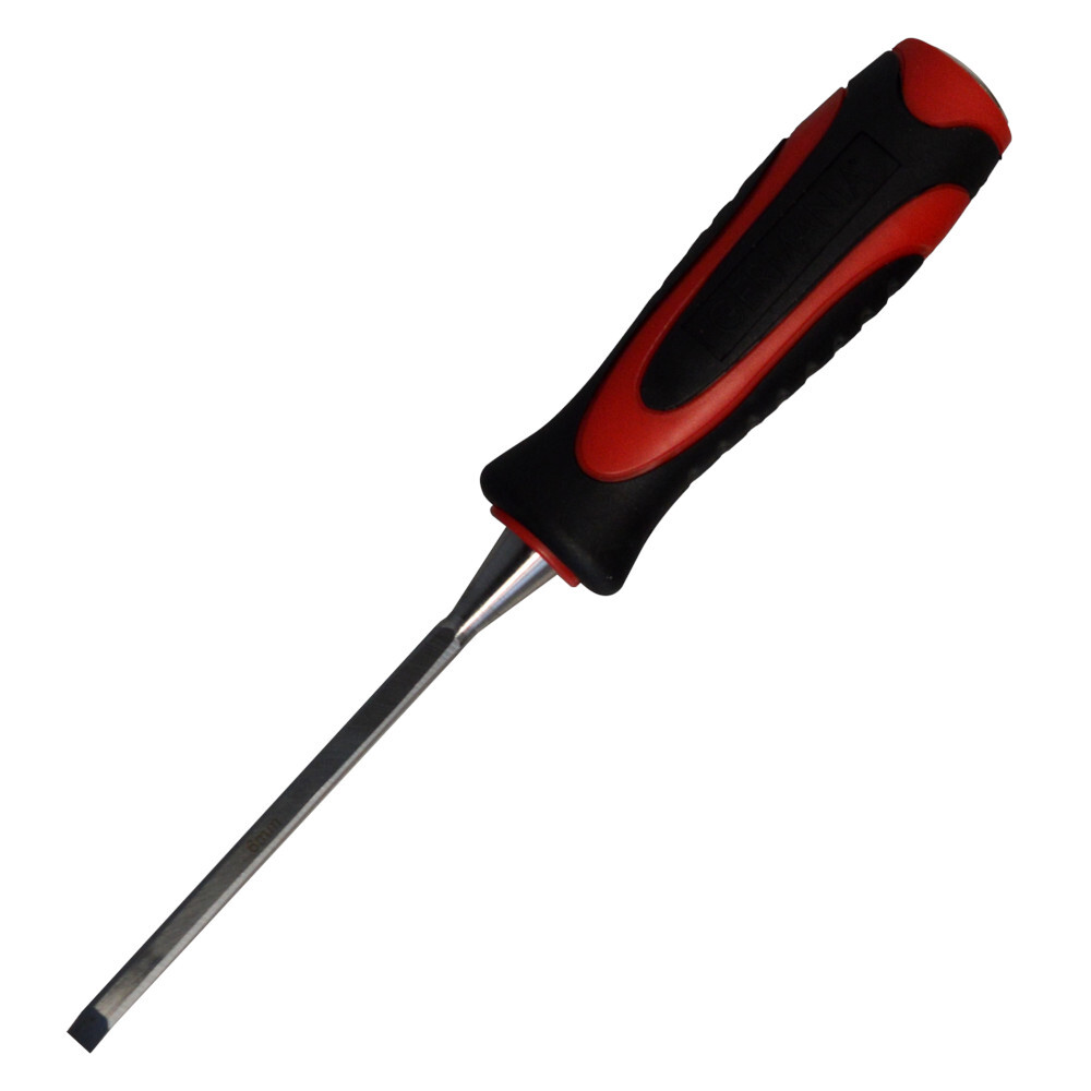 Stechbeitel mit geschliffener Klinge und Kunststoffgriff, 6mm