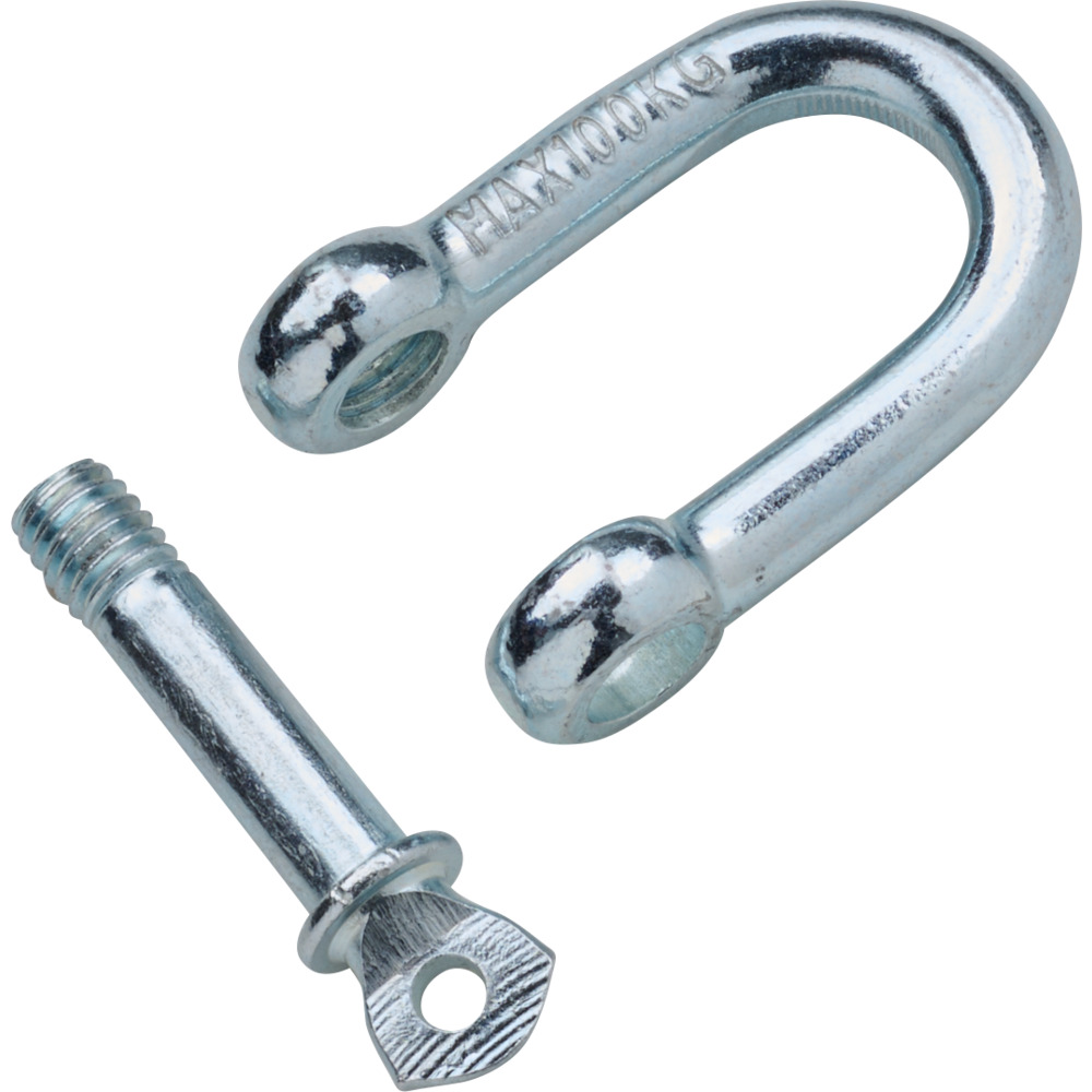 Schäkel 6 mm, Edelstahl, Tragkraft 375 kg image number 1