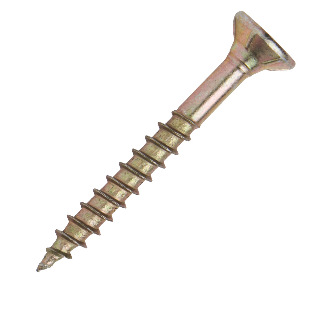 Spanplattenschraube 3,5x30 mm IVZ 1kg FISHBULL-Pack Senkkopf Teilgewinde image number 1