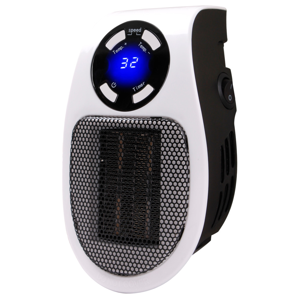 Mobiler Steckdosen-Heizlüfter 500 W image number 0