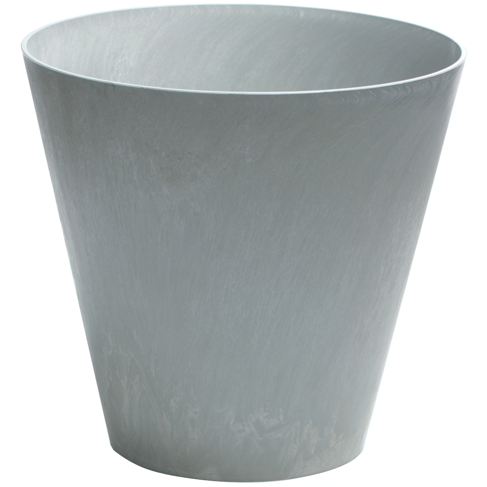 Prosperplast Blumentopf Tubus Ø 30 cm in Beton-Optik