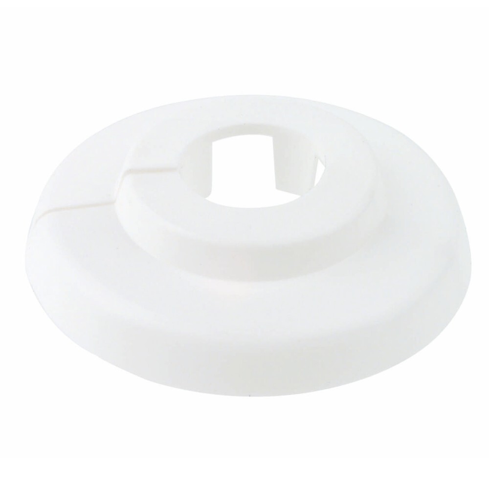 Heizungs-Rosette PVC weiß 22 x 10 mm