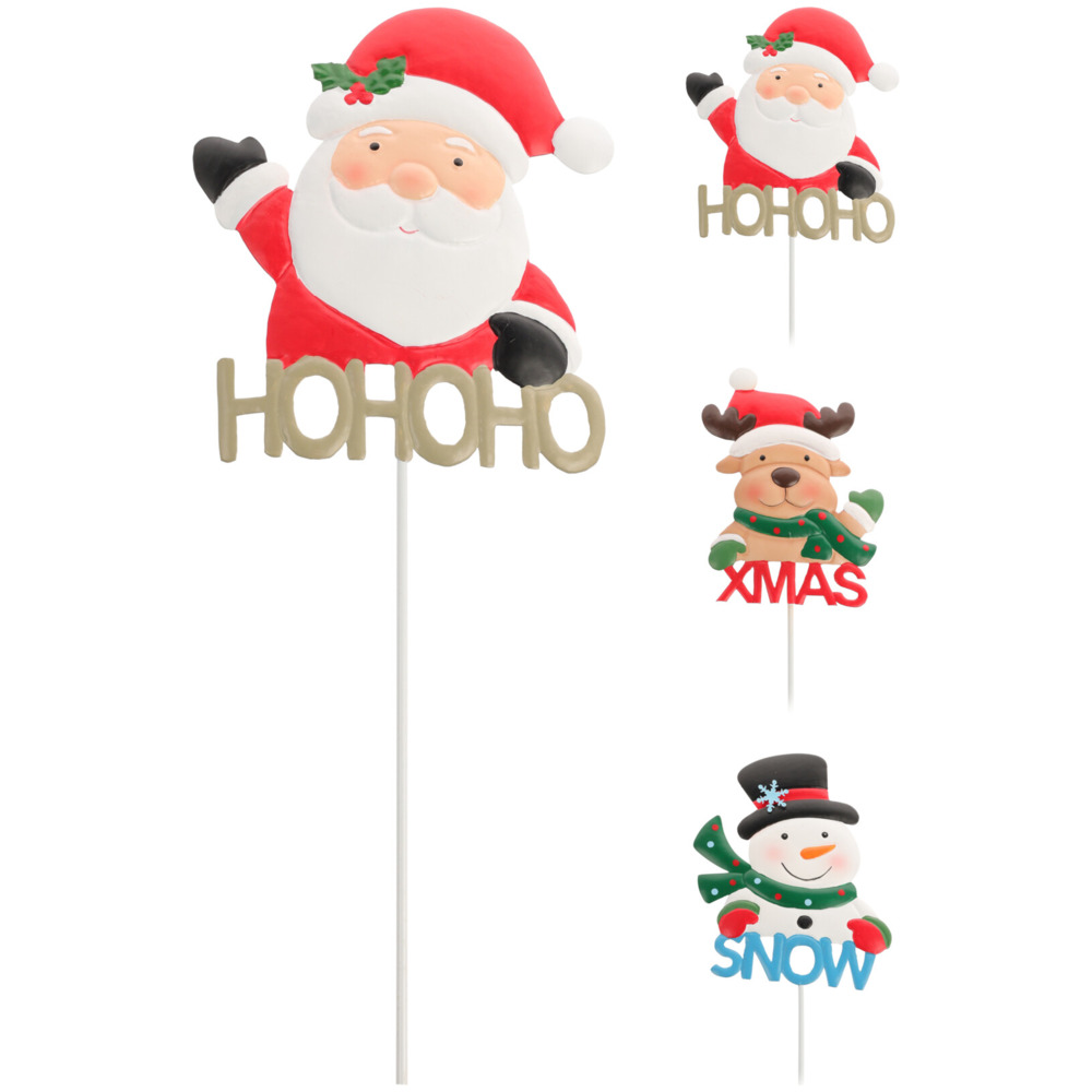 Gartenstecker 60 cm Weihnachtsfigur - Designauswahl image number 3