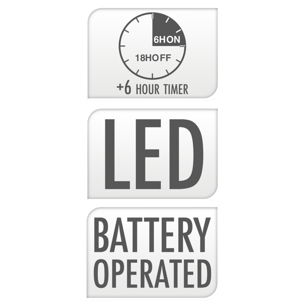 LED-Drahtkegel mit LEDs und Timerfunktion image number 1