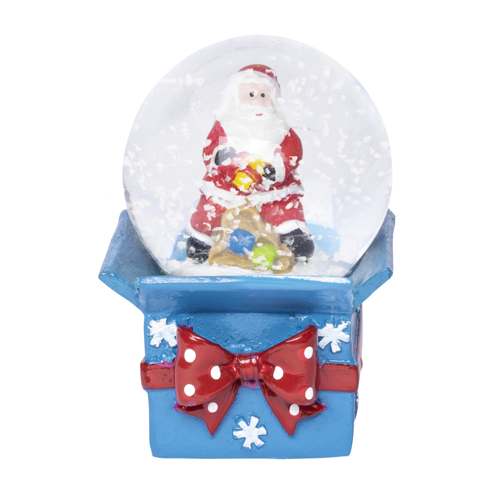 Schneekugel 6,4 cm in fünf verschiedenen Weihnachts-Motiven image number 1
