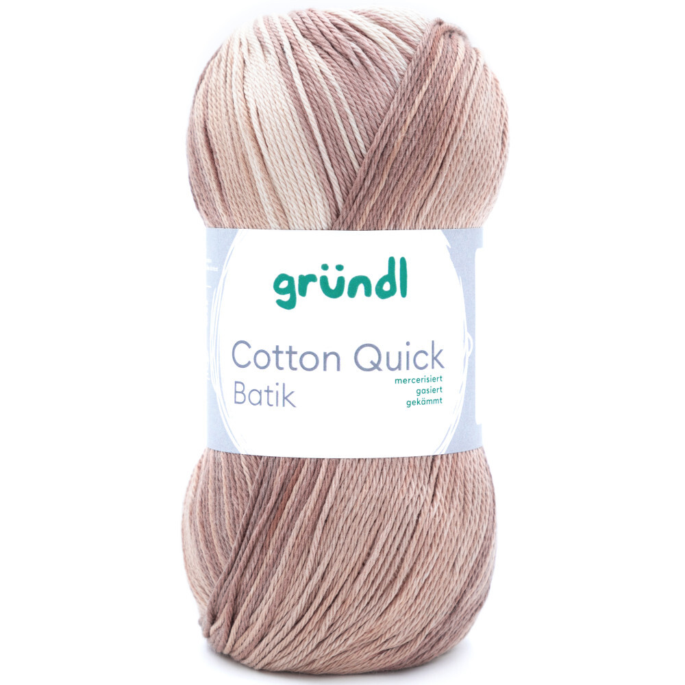 Garn Cotton Quick 100 g, natur-braun-beige image number 0