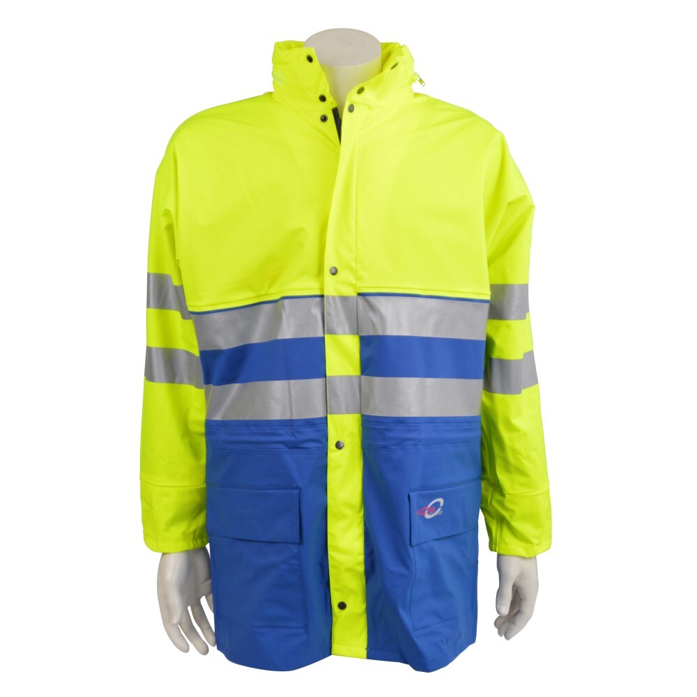 Warnschutz Regenjacke Größe S - B-Ware image number 1