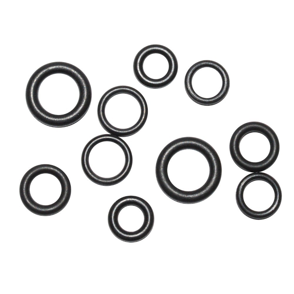 O-Ring-Sortiment für Standventil-Oberteile in den Größen ½" und ⅜"